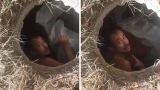 Yer: Esenyurt! Zabıta ekipleri tarafından fark edildi! Kaçak göçmen 3 gün burada yaşamış...