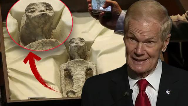 Meksika'daki uzaylı görüntüleri gündem olmuştu! NASA Başkanı 'evet' diyerek merak edilen soruya yanıt verdi