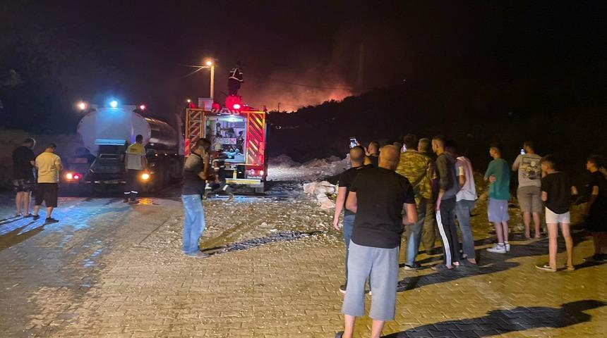 Aydın'da makilik alanda çıkan yangın kontrol altına alındı