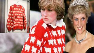 Prenses Diana'nın ikonik koyun desenli kazağı rekor fiyata satıldı! 1.1 milyon dolara satıldı