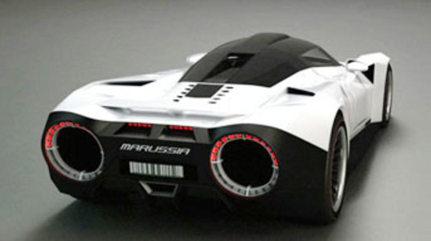 Rus usul&uuml; Supercar