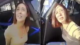 Alkollü sürücüden polise ilginç sözler! Vücut kamerasına saniye saniye yansıdı... Bana elektroşok verin hoşuma gidiyor