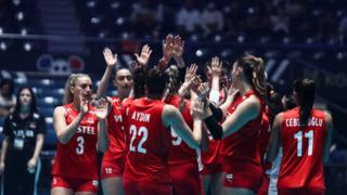 Filenin Sultanları galibiyetlerine kaldığı yerden devam ediyor! Olimpiyat meşalesini yaktılar, Porto Riko'yu set vermeden devirdik 