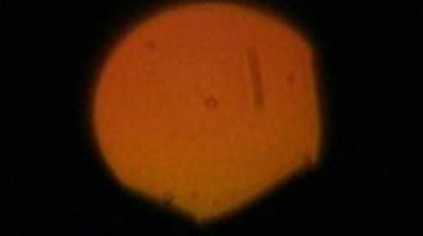 Kemer'de UFO heyecanı