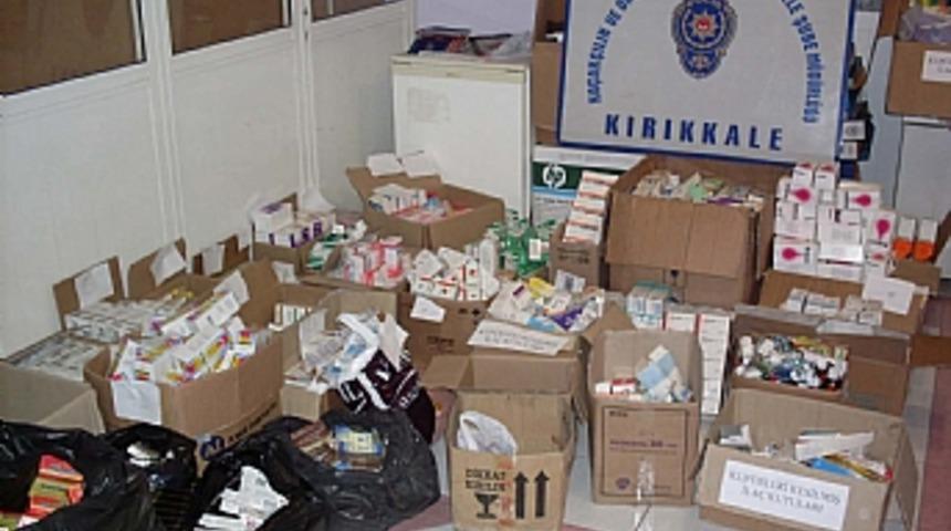 Kırıkkale'de ila&ccedil; operasyonu 