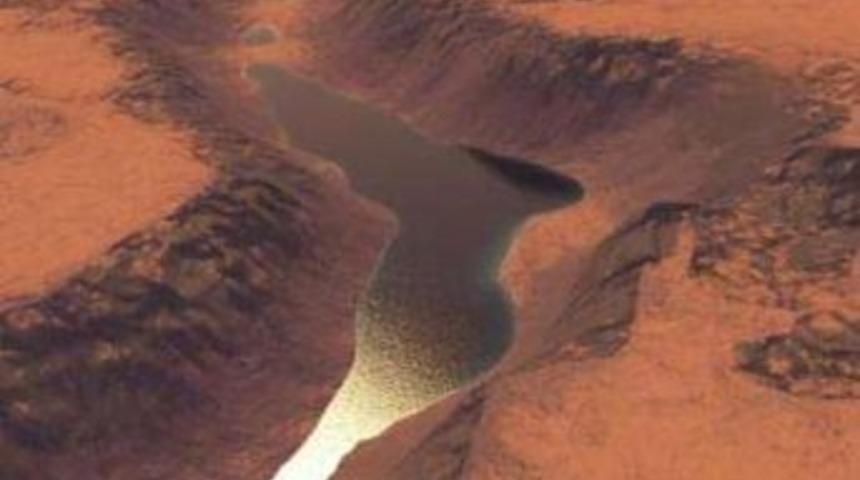 Mars'ta g&ouml;l izi bulundu