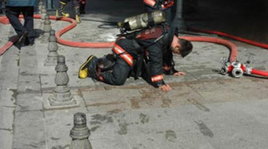 Kahraman itfaiyecinin son anları