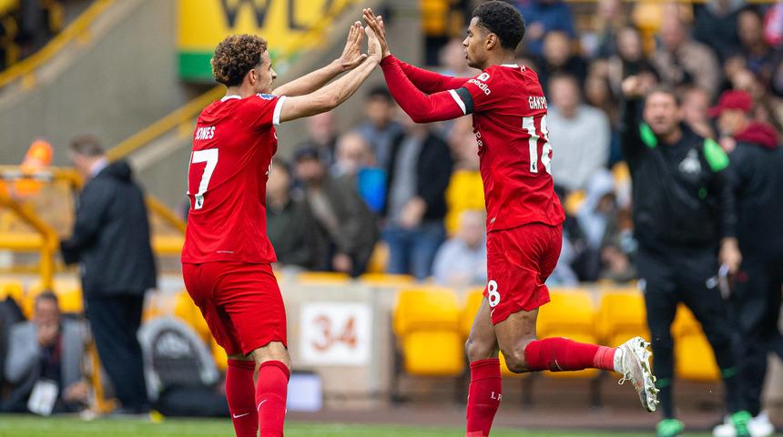 Liverpool, geriye düştüğü maçta Wolverhampton'ı 3-1 yendi