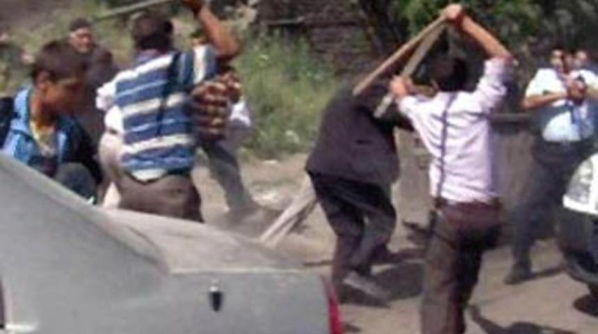 Erzurum'da meydan kavgası