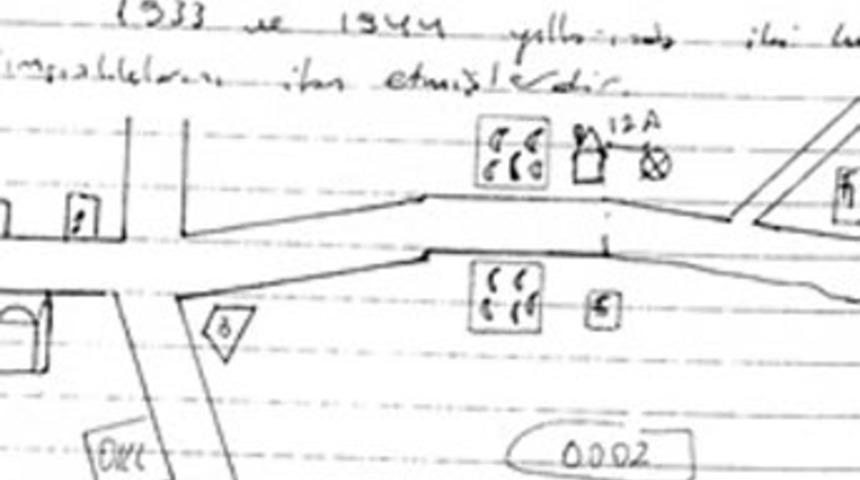 Erdoğan'a suikast krokisi