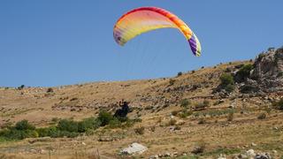 Yamaç Paraşütü Hedef Şampiyonası'nın ikinci etabı Siirt’te yapıldı