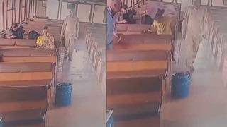 Sosyal medyada gündem olmuştu! Tanımadığı kişinin saçını bakın neden yakmış