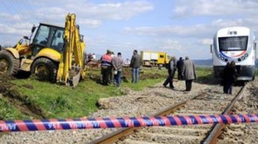 Tren kep&ccedil;eye &ccedil;arptı