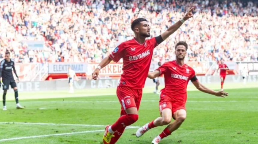 Hollanda onu konuşuyor! Twente'nin yıldızı Naci Ünüvar 72'de oyuna girdi 79'da golünü attı