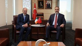 Bakan Fidan, İrlanda Dışişleri Bakanı Martin'le görüştü