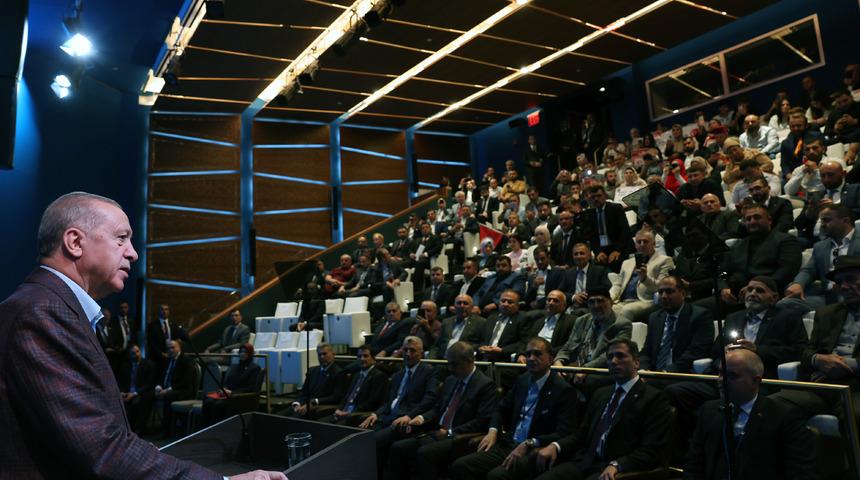 Son dakika: Cumhurbaşkanı Erdoğan, New York'ta Ahıska Türklerini kabul etti