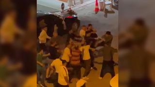 Adana'da düğünde ortalık karıştı! Salonda başlayan kavga sokakta devam etti