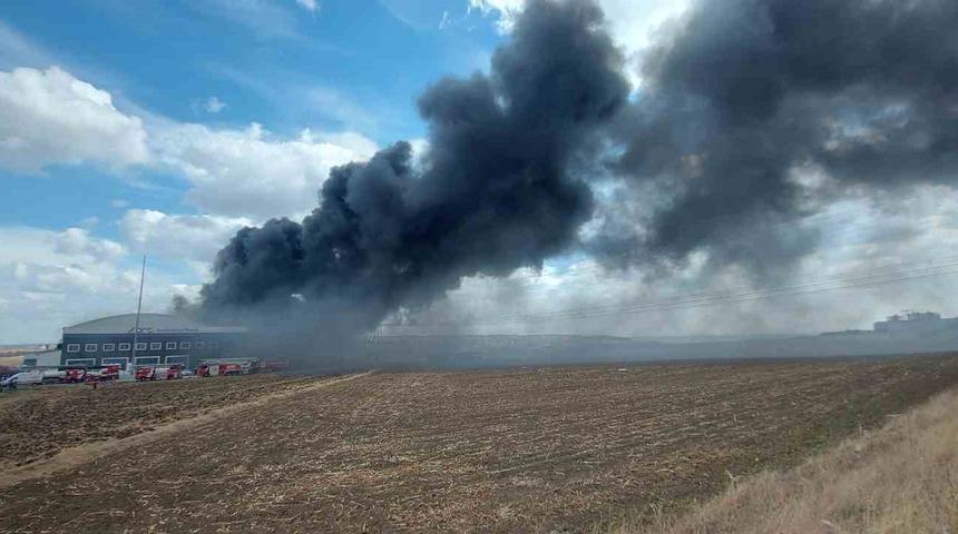 Silivri’de fabrika yangınları