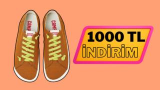 Fiyatı 1696 TL'ye düştü! Kaliteyi, rahatlık ve şıklıkla buluşturan Camper ayakkabıda indirim