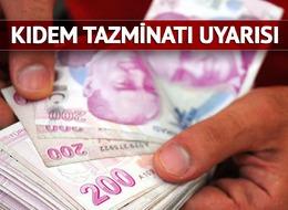 Çalışan herkesi ilgilendiriyor! TÜRK-İŞ'ten kıdem tazminatı uyarısı "Hak kaybına neden olabilecek..."