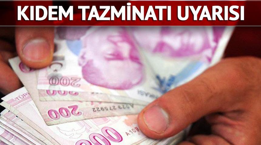 Çalışan herkesi ilgilendiriyor! TÜRK-İŞ'ten kıdem tazminatı uyarısı "Hak kaybına neden olabilecek..."
