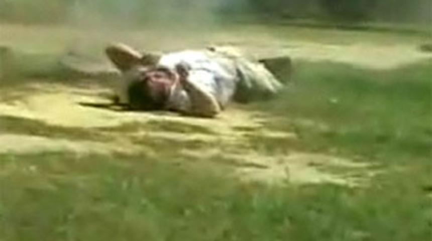 Acımasız şaka ve acı &ccedil;eken adam