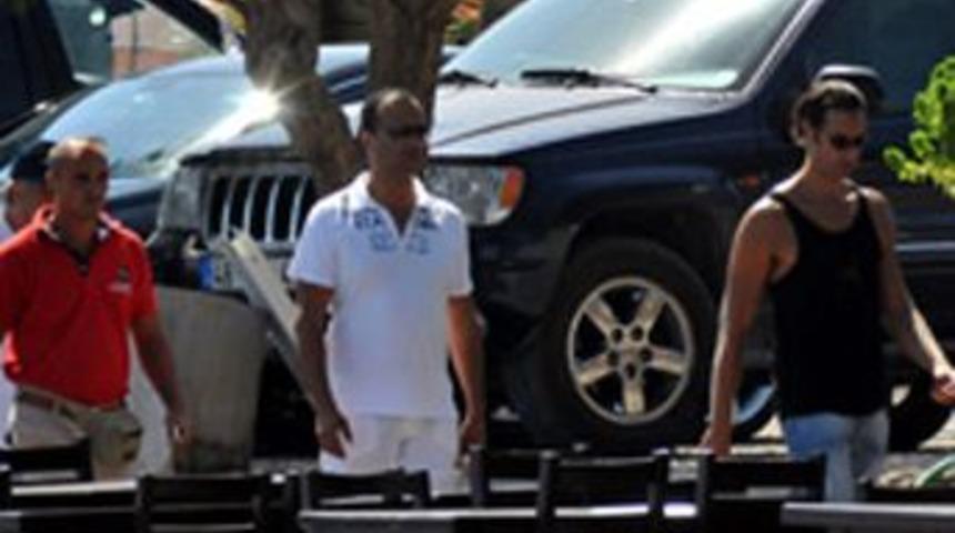 Bodrum'da Kaddafi şov!