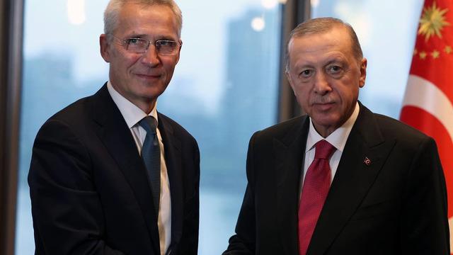ABD'de yoğun diplomasi trafiği! Cumhurbaşkanı Erdoğan'dan Stoltenberg, Tebbun ve Duda ile görüştü