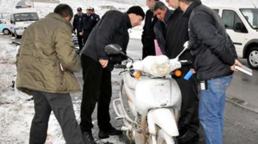 Av d&ouml;n&uuml;ş&uuml; inanılmaz kaza