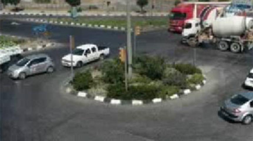 Kaza anları kamerada