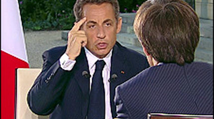 Sarkozy 'bağış yolsuzluğunu' kabul etmedi