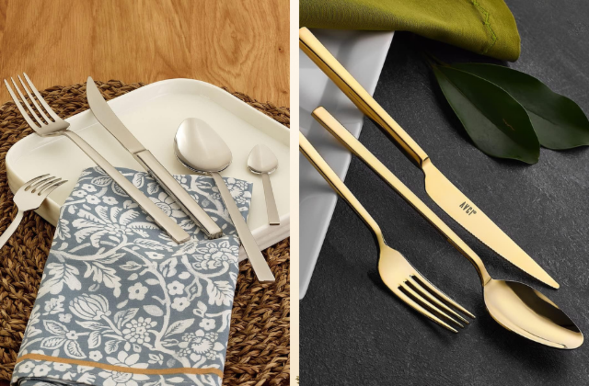 Yaptığınız leziz yemeklerin yanına yakışacak en iyi çatal kaşık bıçak setleri