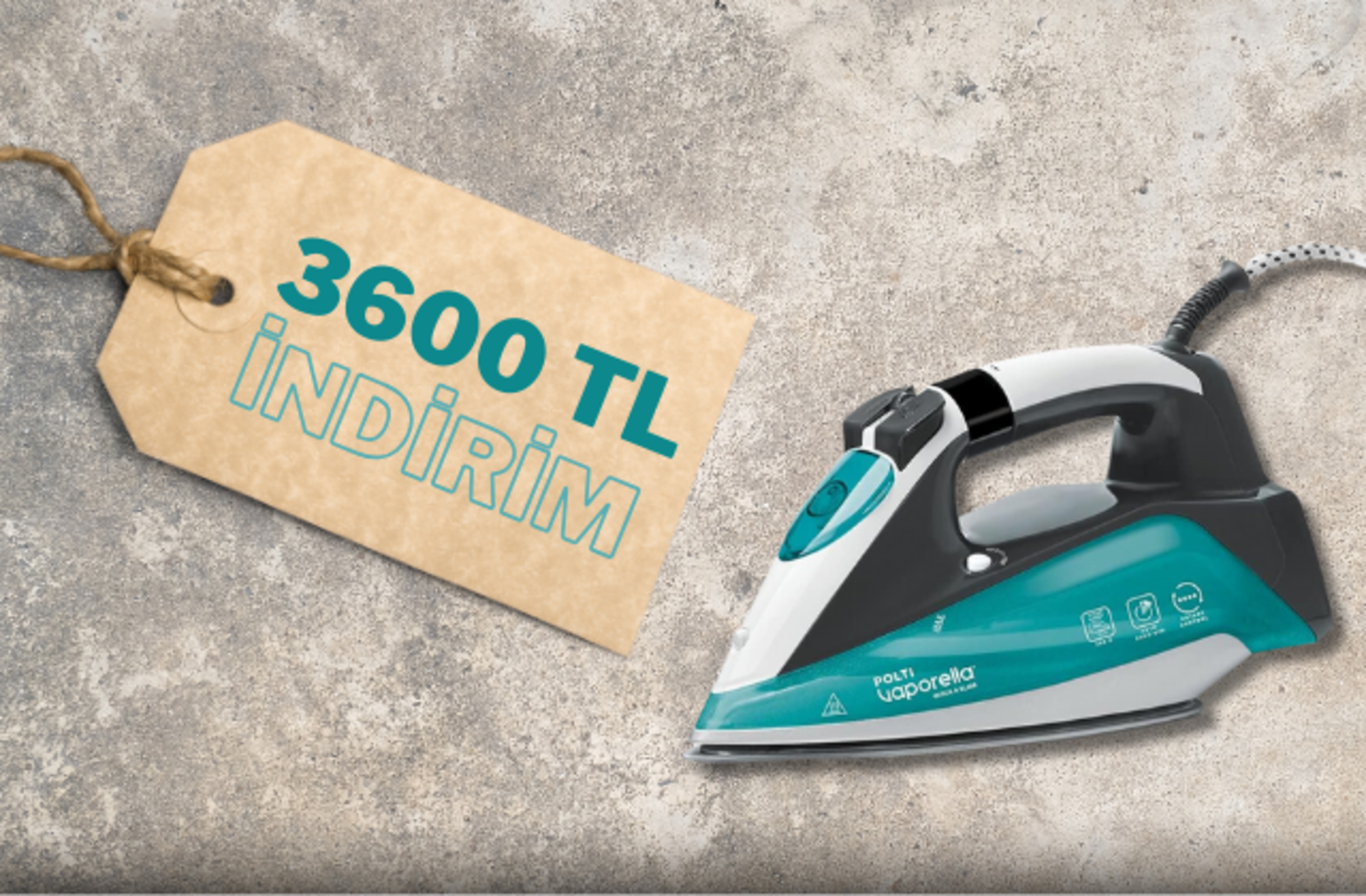 Fiyatı 1669 TL'ye düştü! Ütü arayanlar için kaçırılmaz fırsat