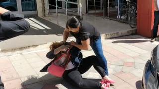 Teyze-yeğen sokakta birbirine girdi, ortalık karıştı! Kızının uygunsuz fotoğraflarını paylaşıp...