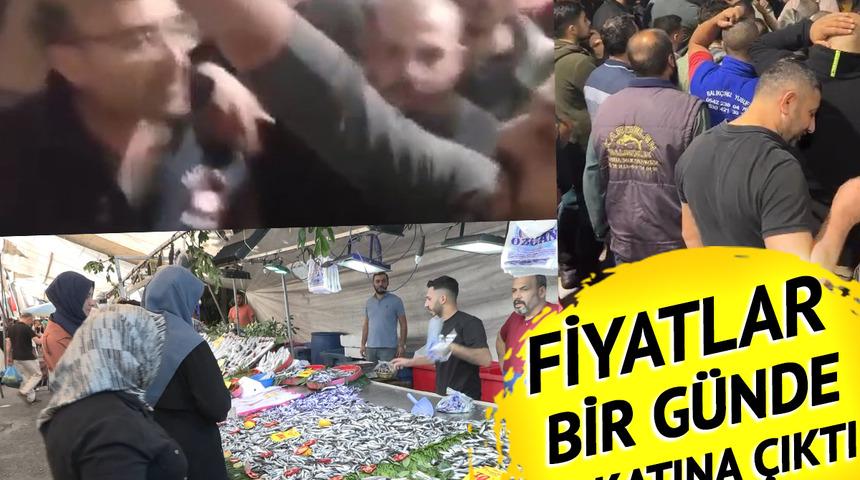 Hamsi fiyatı bir günde 2 katına çıktı, halde gerginlik çıktı! Kasa kasa balık almaya gelen esnaf manzarayı görünce inanamadı