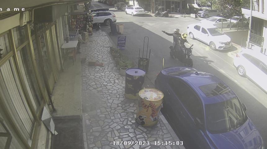 Şişli’de silahlı saldırı dehşeti kamerada! Güpegündüz kurşun yağdırdılar