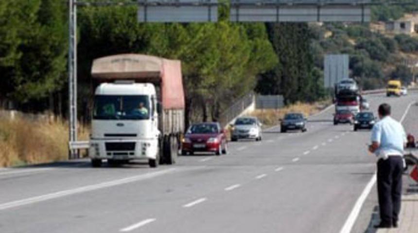 Freni patlak vaziyette 5 km gitti