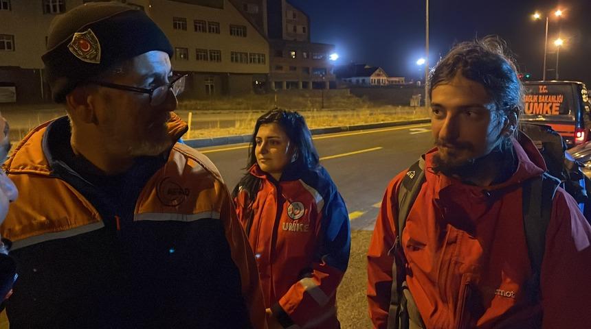 Erciyes Dağı'nda mahsur kalan Polonyalı dağcı kurtarıldı