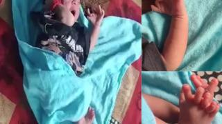 26 parmakla dünyaya geldi! Yerel halk onu görmek için adeta birbirleriyle yarıştı... Tanrıça olarak kabul ediliyor