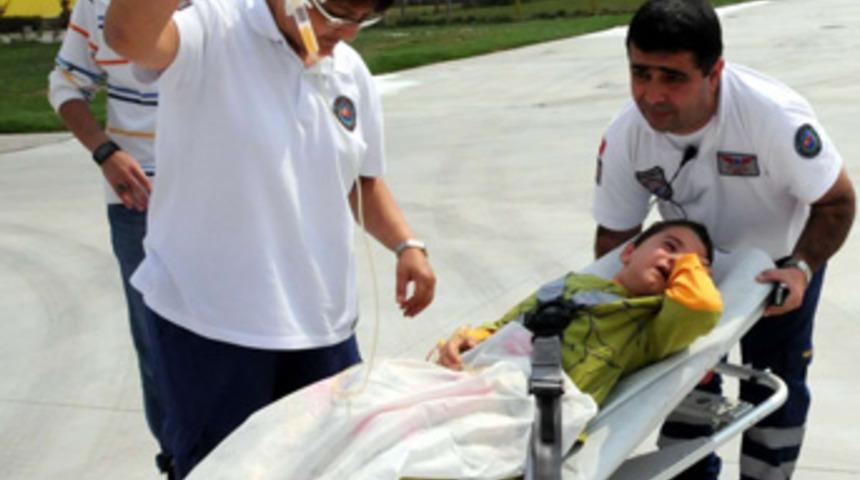 Promosyon maytap, ciğerini par&ccedil;aladı