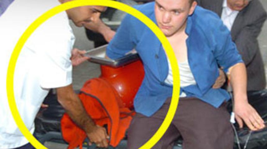 Kıyma makinesi gazabı!