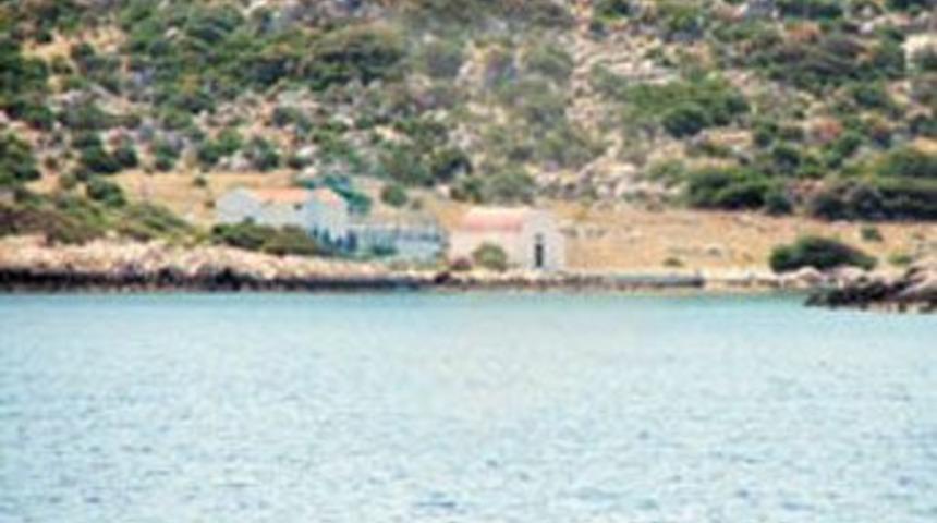 Yunan askeri Kaş'ta