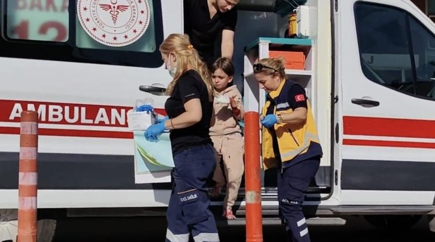 6 yaşındaki çocuğun parmakları koptu