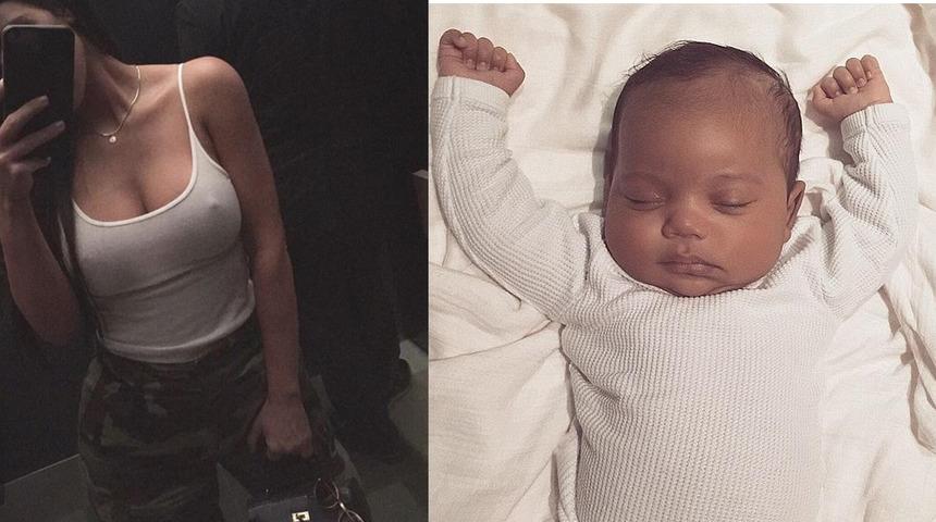 Kim Kardashian'ın &uuml;&ccedil;&uuml;nc&uuml; kez anne oldu