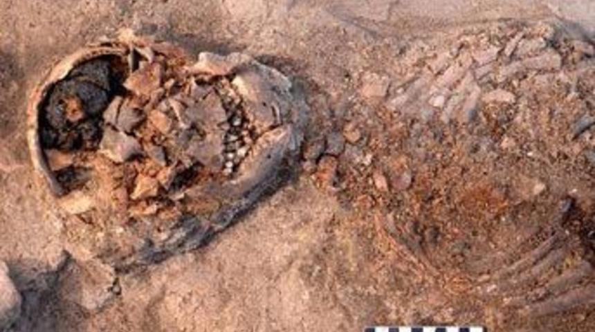 K&uuml;tahya'da 4 bin yıllık insan beyni