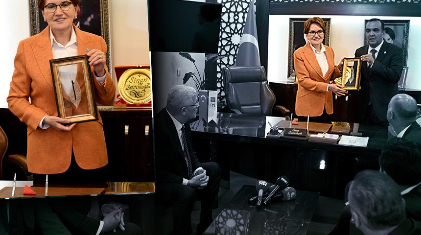 Hediyesini gören Akşener'den ilginç yorum! "Bundan sonra 'elif' olacağım"