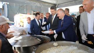 Tokat'ta Ahilik Haftası'nda 2 bin kişiye pilav ikram edildi