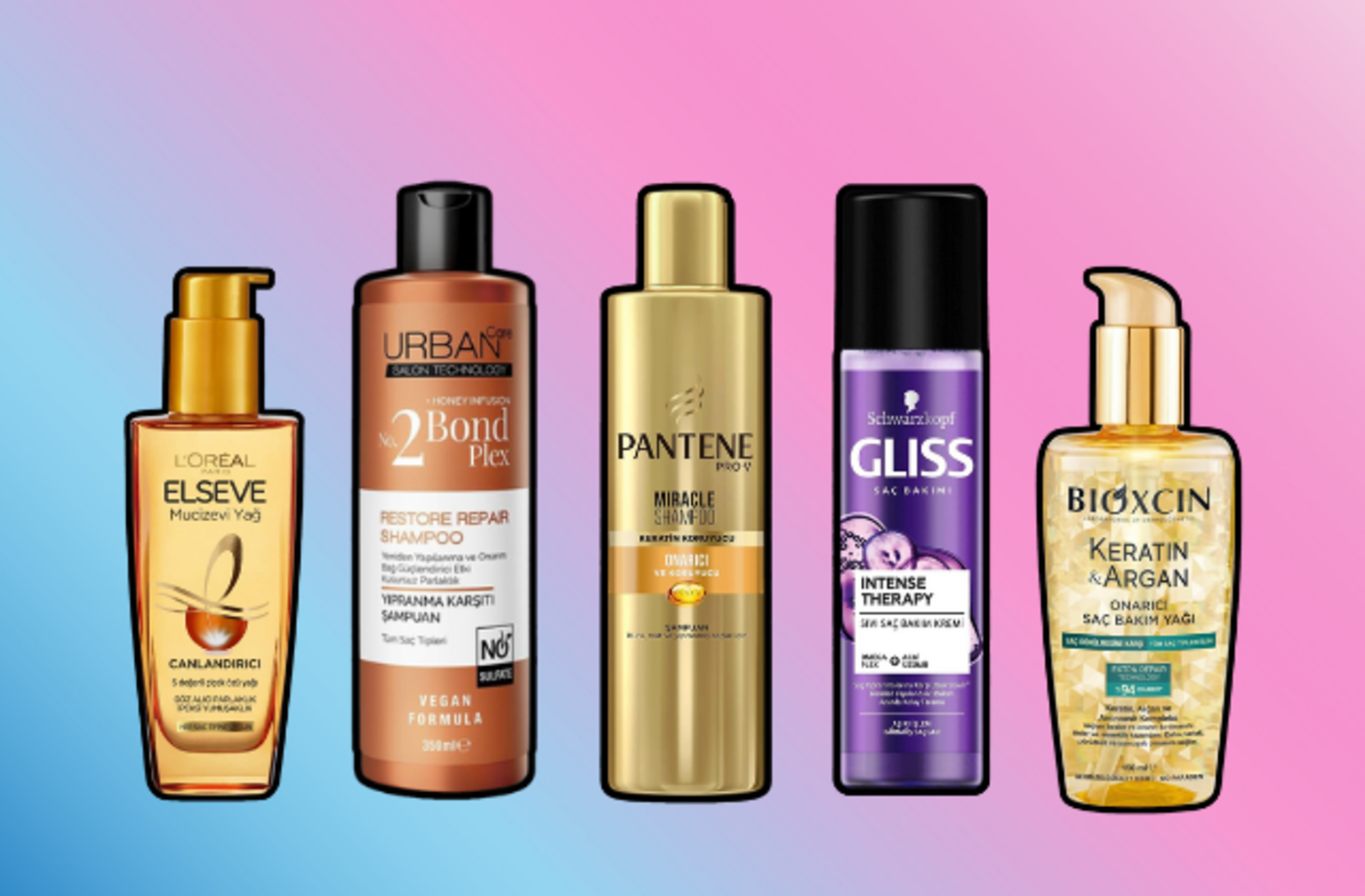 Günlük hava değişimlerinden etkilenen saçların yıpranmasını önleyecek saç bakım ürünleri