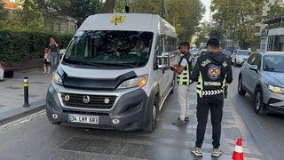 İstanbul'da 20 günlük denetimlerde 135 bin 309 araca yaklaşık 205 milyon lira ceza