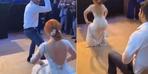 Gelin ve damat twerk atışması yaptı! Düğün dansı olay oldu